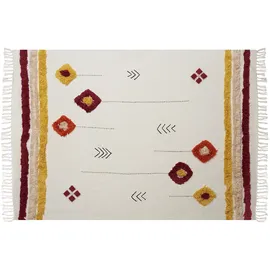 Beliani Amroha Kuscheldecke 130 x 180 cm Mehrfarbig