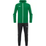 Jako Trainingsanzug Polyester Power mit Kapuze, Sportgrün, 140