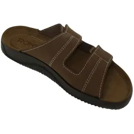 ROHDE 1987 Soltau H Schuhe Sandalen Pantoletten Leder Clogs, Größe:47 EU,