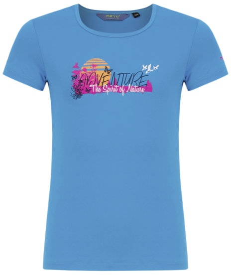 Meru Los Andes Jr - T-Shirt - Mädchen - Light Blue - 104