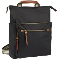 CAMEL ACTIVE Damen Rucksack aus Nylon Schwarz, Womenswear-M
