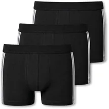 SCHIESSER Boxershorts schwarz M 3er Pack