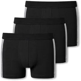 SCHIESSER Boxershorts schwarz M 3er Pack