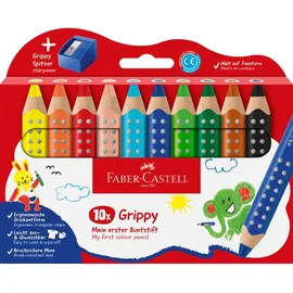 Faber-Castell Grippy Malset 10 St. Mehrfarbig