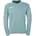 Sweatshirt Kinder aqua/weiß 164