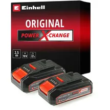 Einhell Power X Change 18 V 2 x 2,5 Ah 4511518