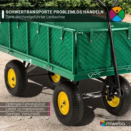 MIWEBA Bollerwagen MB-700 grün