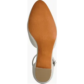 Marco Tozzi Damen Pumps weiches Feel Me Fußbett weiches Innenfutter Vegan Trendy, beige (Cream), 40 EU
