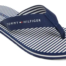 Tommy Hilfiger TH Ithaca Stripe Summer Sandal Navy/Weiß 40