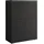 Home Affaire PC-Schrank HOME AFFAIRE "Vera, Sekretär, Home-Office-Schreibtisch mit LED-Beleuchtung", schwarz (graphite schwarz matt), B:90cm H:125,1cm T:42cm, Sekretäre, Multifunktional mit Stauraum, klappbare Tischfläche, LED, B 90 cm