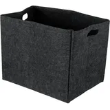 Testrut Filzkorb 45 x 35,5 x 34 cm anthrazit