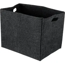 Testrut Filzkorb 45 x 35,5 x 34 cm anthrazit