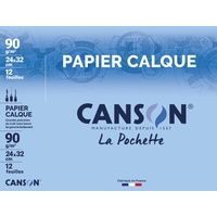 CANSON Transparentpapier, 240 x 320 mm, 90 g qm 200002772