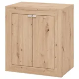 Home Affaire Schreibtisch Eudox Eiche Artisan ausziehbar