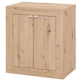 Home Affaire Schreibtisch Eudox Eiche Artisan ausziehbar