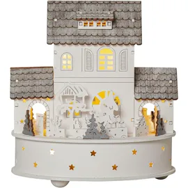 Star Trading Weihnachtsdeko, Landschaft Grauberg Holz