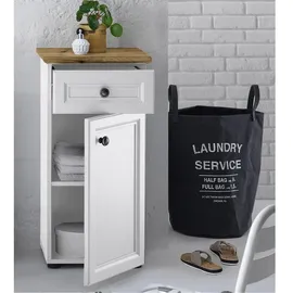 Stella Trading Unterschrank Badkommode 41 x 83 x 32 cm Weiß