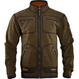 Härkila Herren Kamko Jagd-Fleecejacke - M - hunting green/orange blaze