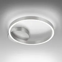 Knapstein ANEL 1-flg. 40 cm rund grau Metall
