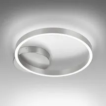 Knapstein ANEL 1-flg. 40 cm rund grau Metall