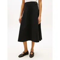 Tommy Hilfiger A-Linien-Rock Damen Schwarz 34