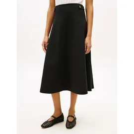 Tommy Hilfiger A-Linien-Rock Damen Schwarz 34
