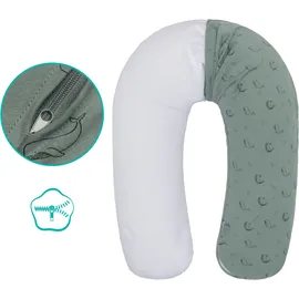 fillikid Stillkissen mit Füllung aus EPS-Mikrokugeln inkl. Bezug 190 - wal, Baumwolle, Funktionskissen, Made in Europe