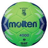 Molten H2A4000-GB Handball Wettspielball hellgrün/blau 2