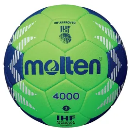 Molten H2A4000-GB Handball Wettspielball hellgrün/blau 2