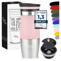 MILU Isolierbecher 0,37 l Rosa 6 St.