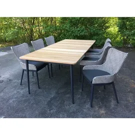 Niehoff Luna Gartentisch 160 x 95 x 76 cm braun