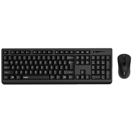 Rapoo X1700 Schwarz Kabelloses Multi-Mode-Deskset