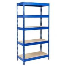 karatcommercial Schwerlastregal Stahl 120 cm x 180 cm blau