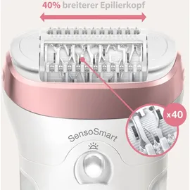 Braun Silk-épil 9 SensoSmart 9/880 weiss/rosegold