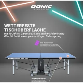 Donic Schildkröt Outdoor Roller 1000 blau