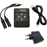 Airturn Digit BT-500 Fernbedienung Schwarz Universal
