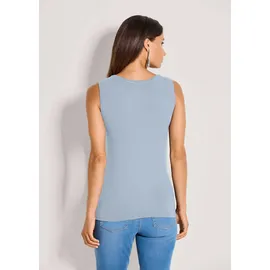 Madeleine Tanktop mit breiten Trägern in bleu | Gr.: 42