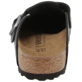 Birkenstock Boston Nubukleder geölt schwarz 46