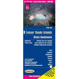 Reise Know-How Verlag Peter Rump Reise Know-How Landkarte Kleine Sundainseln / Lesser Sunda Islands (1:800.000) - Bali, Lombok, Sumbawa, Sumba, Flores, Timor, Alor, Wetar - Karte Indonesien 6