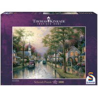 Schmidt Spiele Thomas Kinkade Morgen in der kleinen Stadt (58441)