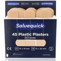 Salvequick Pflaster-Strips 6036 Pflaster 45 St.