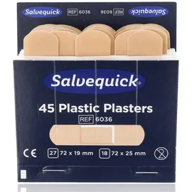 Salvequick Pflaster-Strips 6036 Pflaster 45 St.