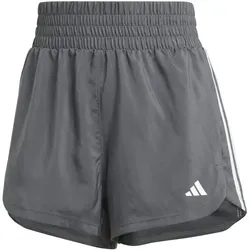 ADIDAS Damen Shorts Pacer Training 3-Streifen, GRESIX/WHITE, L