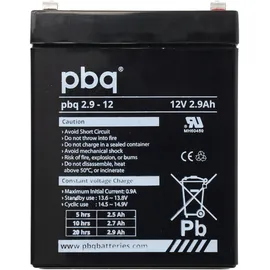 PBQ Blei Akku 2,9-12 2900 mAh 1 St.