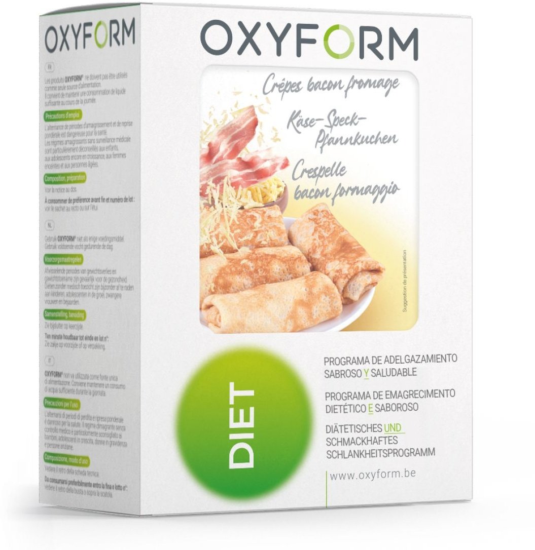 Oxyform Salziger Crêpe Schinken Käse Beutel 12 St