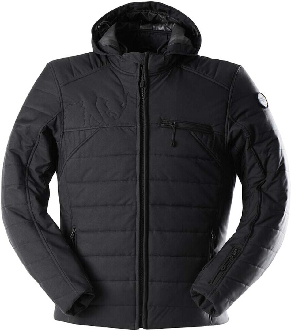 Furygan Bjorn Primaloft Motorfiets textiel jas, zwart, S Voorman