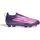 adidas F50 League Laceless FG/MG Purple / Cloud White / Lucid Lemon 33