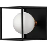 LEDVANCE Decor Square Badezimmer-wandleuchte 150x150 Ip44, Schwarz, G9 Sockel Für Den Austausch Des Leuchtmittels, Kann Mit Einfacher Oder Smarter Lampe Bestückt Werden, Schutzklasse Ip20 - Ledvance