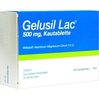 CHEPLAPHARM Arzneimittel GmbH GELUSIL LAC Kautabletten 50 St