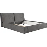 PLACES OF STYLE »Priora in 4 Breiten bis 200cm«, auch in NaturLEDER, Cord, belastbar bis 280kg, auch Überlänge 220 cm grau